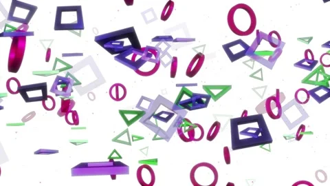 Geometric Shape 03 Stock Footage 156624609