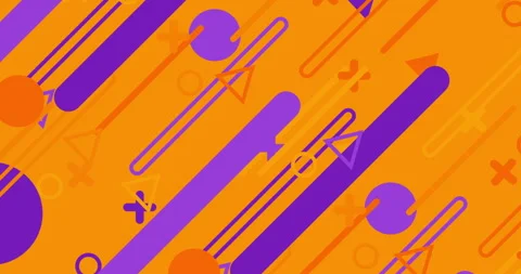 Geometric shape abstract loop animation. Infinity Motion Graphic Shapes loop Stock Footage 270256408