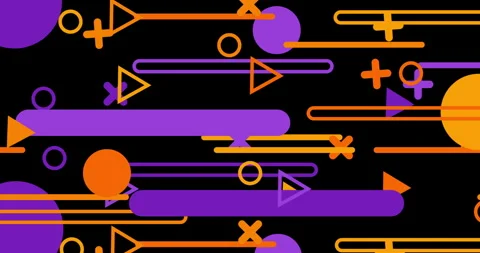 Geometric shape abstract loop animation. Infinity Motion Graphic Shapes loop Stock Footage 274914534