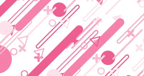 Geometric shape abstract loop animation. Infinity Motion Graphic Shapes loop Stock Footage 276448451