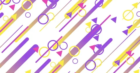 Geometric shape abstract loop animation. Infinity Motion Graphic Shapes loop Stock Footage 278432730
