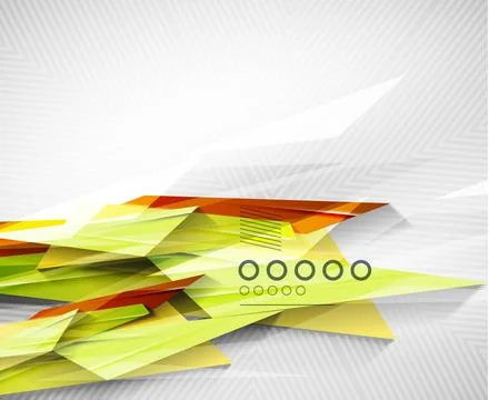 Geometric shape abstract triangle background イラスト素材