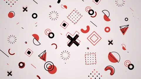 Geometric Shape Backgrounds Video stock 247146863