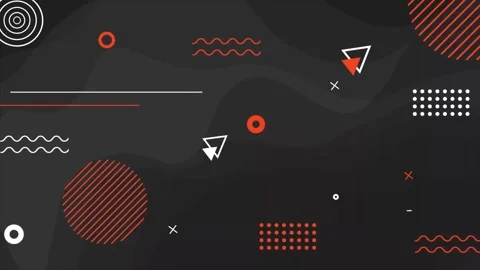 Geometric Shape Backgrounds Video stock 248560726