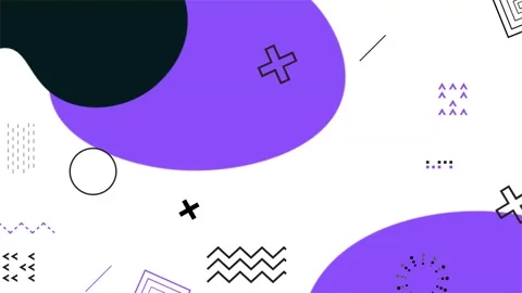 Geometric Shape Backgrounds Video stock 248867225