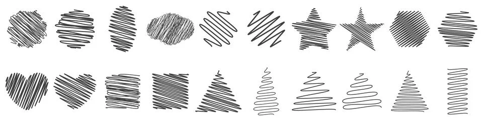 Geometric shape collection3 Stock Illustration