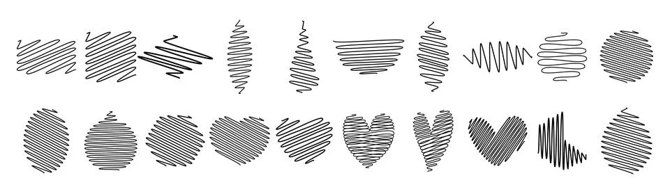 Geometric shape collection3 Stock Illustration