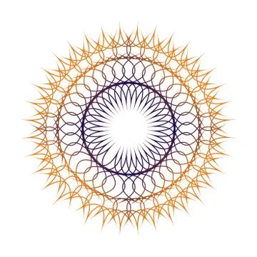 Geometric shape design Illustrazione stock