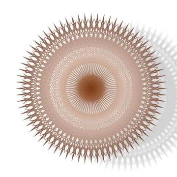 Geometric shape design Illustrazione stock