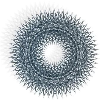 Geometric shape design Illustrazione stock