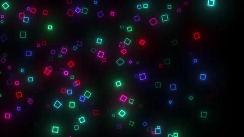 Geometric Shape, Digital Technology High Tech Background Animation Stock Footage 346935145