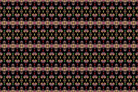 Geometric shape form a pattern to be fashionable stripe Stock-Illustration