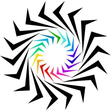 Spiral art stock illustration. Illustration of inspired - 9865693