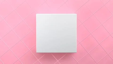 Geometric shape scene podium advertized minimal abstract background, pastel c Stock Illustration
