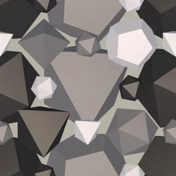 Geometric shaped backdrop. Stock Illustration