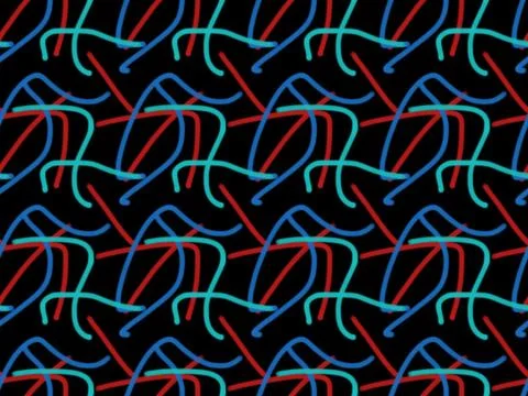 Geometric shaped background abstract blue and red 스톡 사진
