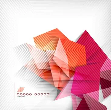 Geometric shapes abstract background 스톡 일러스트