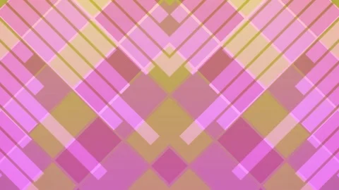 Geometric shapes abstract geometric pattern with pink and yellow v shapes Stock Footage 330529631