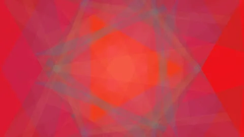 Geometric shapes abstract red geometric polygonal overlay animation featuring ov Stock Footage 330529653