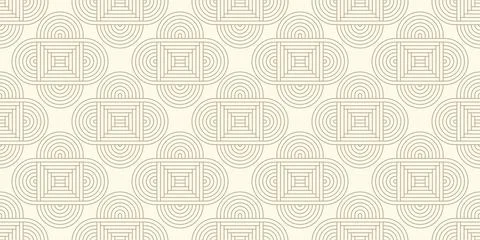 Geometric shapes abstract seamless pattern Stockillustratie