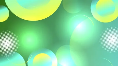 Geometric shapes and elements on a vibrant abstract background  Stock Footage 311608841