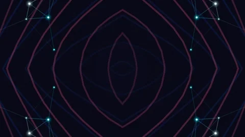 Geometric Shapes and Lines in Motion Graphics. Stock Footage 330131052