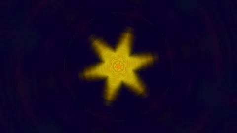 Geometric shapes background, seamless loop of psychedelic energy flow, visual Stock Footage 257076234
