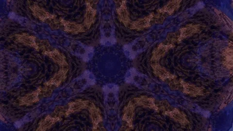 Geometric shapes background, seamless loop of psychedelic energy flow, visual Stock-Footage 292988038