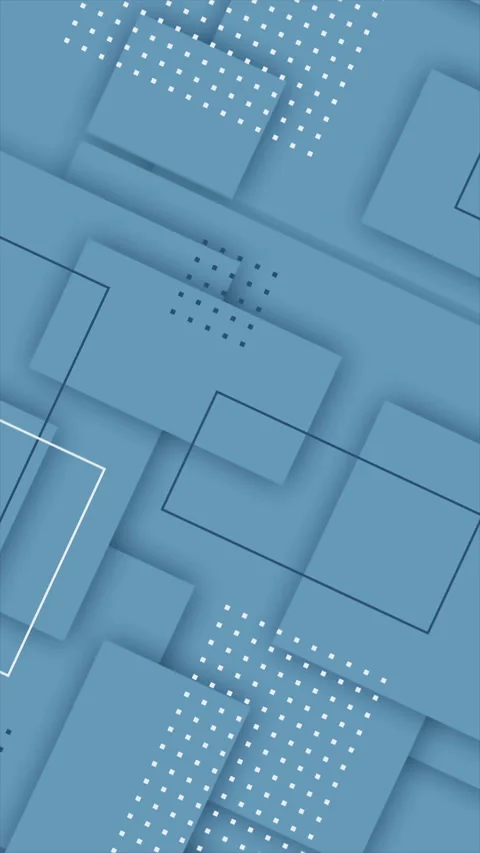 Geometric shapes background on a seamless loop Stock Footage 310623062