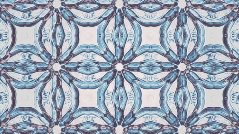 Geometric shapes change forms Stock Footage 136520940