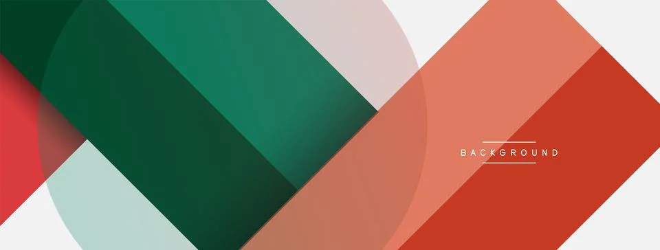 Geometric shapes composition abstract background. Circles lines and rectangles イラスト素材
