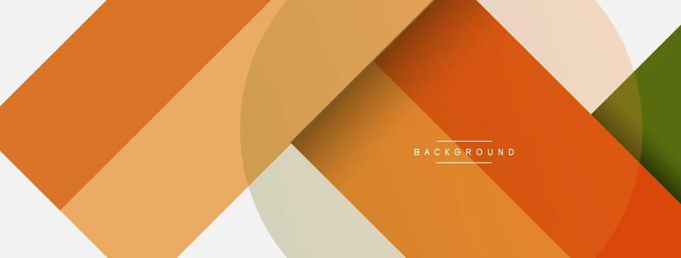 Geometric shapes composition abstract background. Circles lines and rectangles 스톡 일러스트