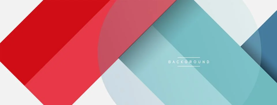 Geometric shapes composition abstract background. Circles lines and rectangles 스톡 일러스트