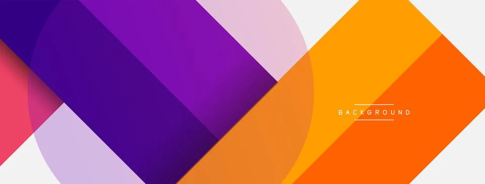 Geometric shapes composition abstract background. Circles lines and rectangles イラスト素材