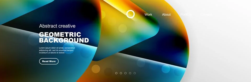Geometric shapes composition geometric abstract background. 3D shadow effects 스톡 일러스트