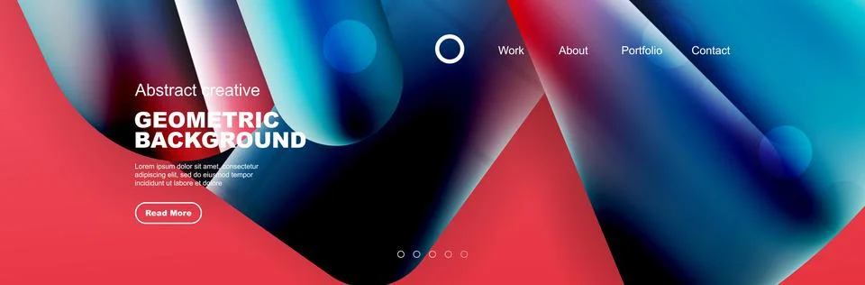 Geometric shapes composition geometric abstract background. 3D shadow effects イラスト素材