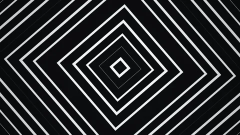 Geometric shapes create patterns in black and white design Stock-Footage 339367066