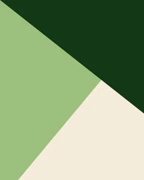 Geometric shapes divide the frame in clean lines Stock Illustration