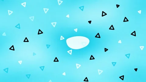 Geometric Shapes Floating in Educational Presentation Background Stock Footage 336708302
