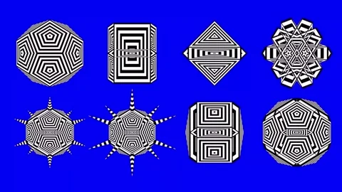 Geometric shapes. Stock Footage 280517357