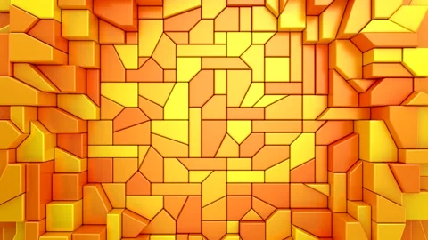 Geometric Shapes Form a Wave Stock Footage 220548550