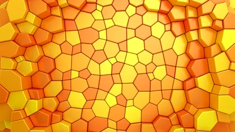 Geometric Shapes Form a Wave Stock Footage 220743282
