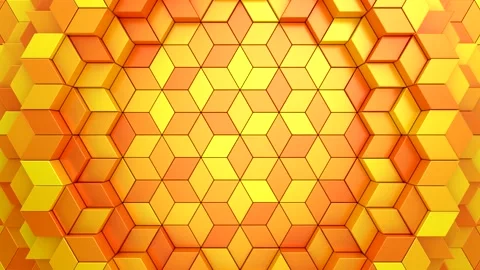 Geometric Shapes Form a Wave Stock Footage 242483650