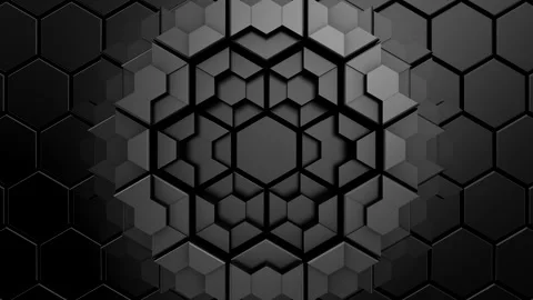 Geometric Shapes Form a Wave Stock Footage 276622599