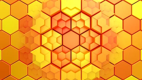 Geometric Shapes Form a Wave Stock Footage 276683074