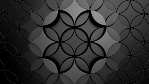 Geometric Shapes Form a Wave Stock Footage 316551596