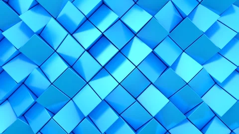 Geometric Shapes Form a Wave Stock Footage 326776903