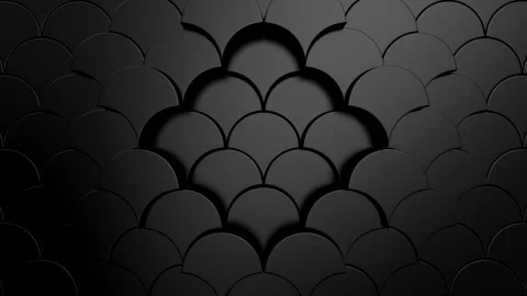 Geometric Shapes Form a Wave 库存影片 335160333