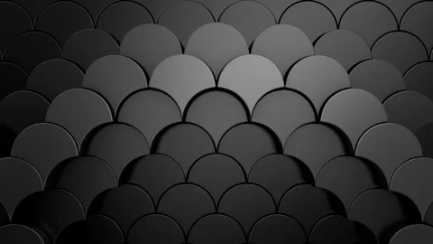 Geometric Shapes Form a Wave 库存影片 335301006