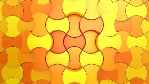 Geometric Shapes Form a Wave Stock Footage 337099115
